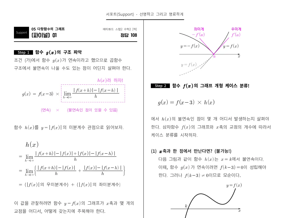 자체 해설지 예시 1